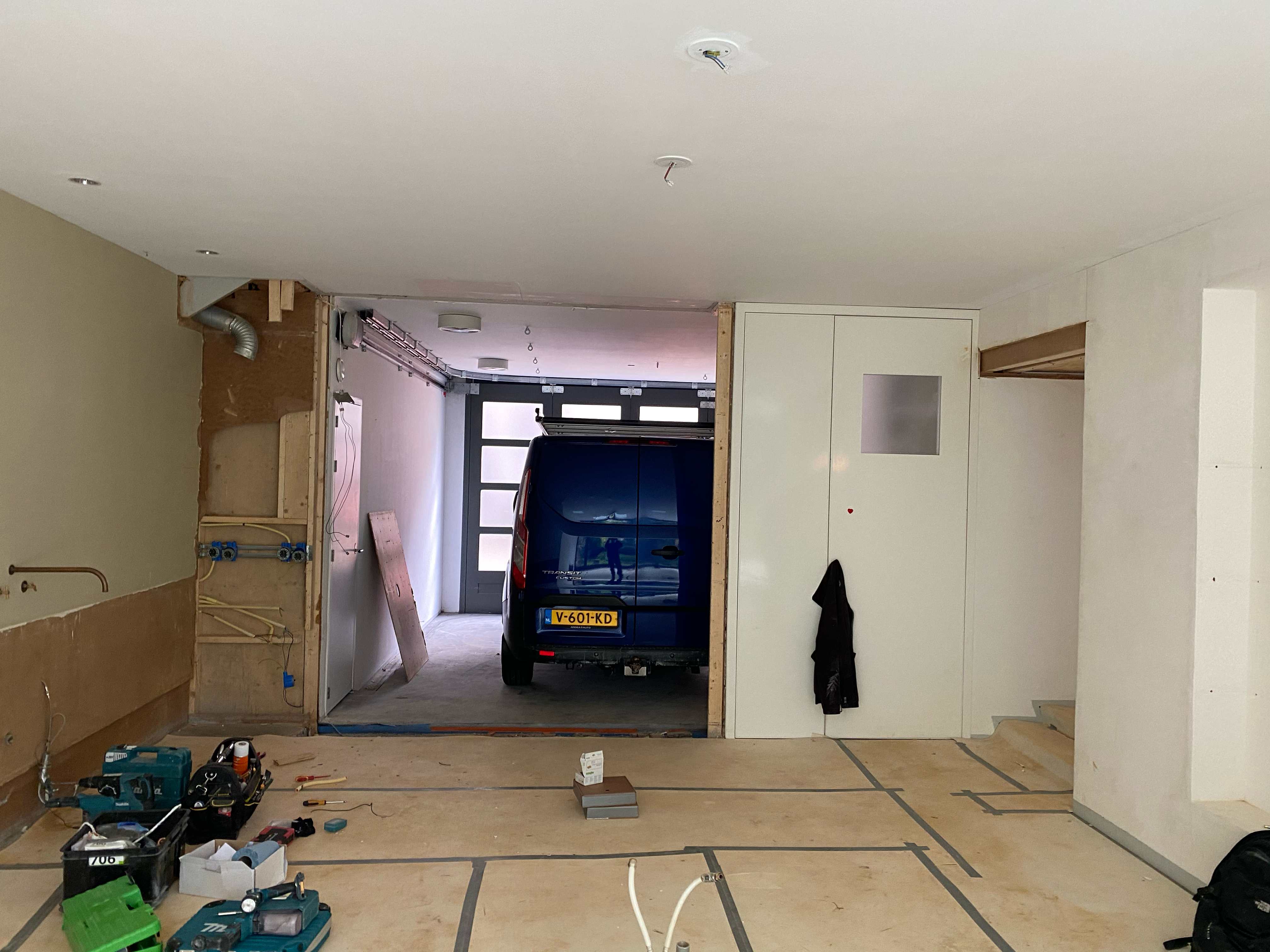 Voor de renovatie grachtenpand